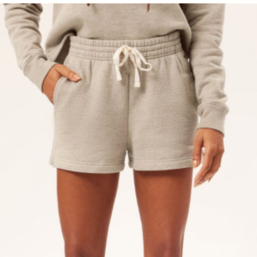 Porcini Heather 50/50 Sweat Short